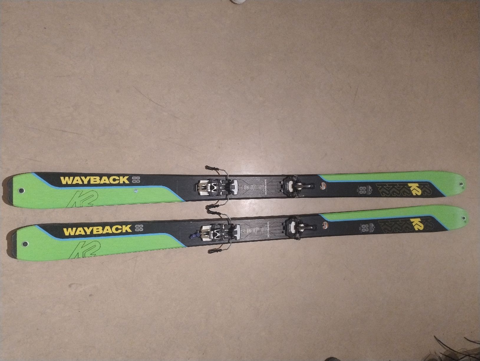 K2 Skis: K2 wayback 88 174cm with Marker bindings and skins – Gebraucht aus Zürich von Oli96