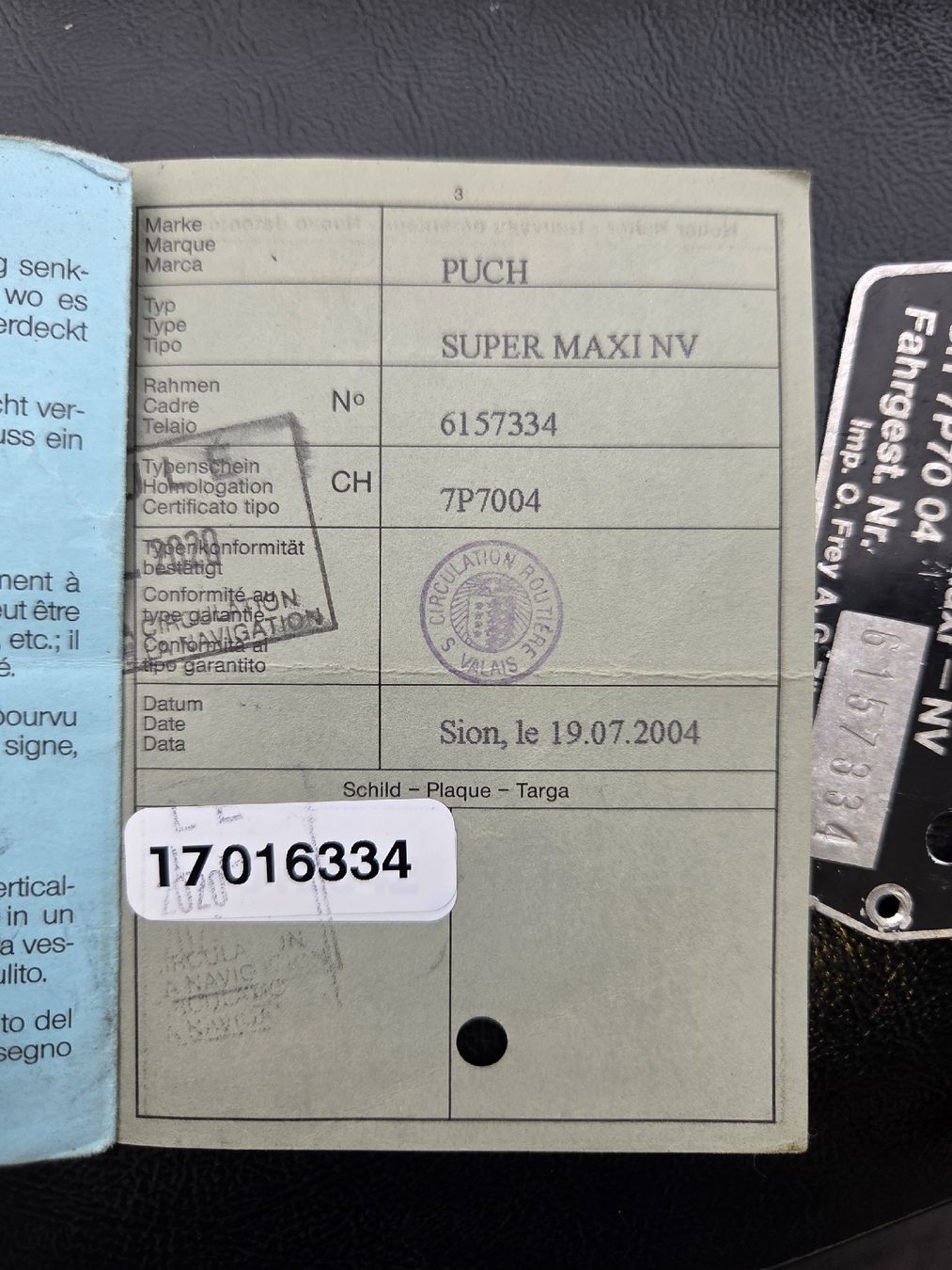 Puch Mofas: Puch Maxi N dès 1.-  – Defekt aus Troistorrents von Emilien18 7