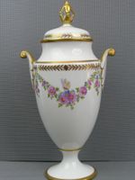 Porzellan Deckelvase / Amphore königlichen Preuss. Tettau