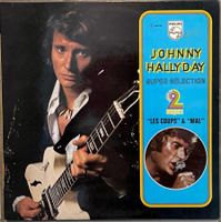 JOHNNY HALLYDAY - " LES COUPS " & " MAL " - 2 Vinyles 33 Tou