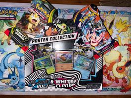 Pokémon black b.&white f. Poster Collection &2sealed booster