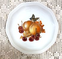 ROSENTHAL - OBST - 6 assiettes anciennes à décor de fruits