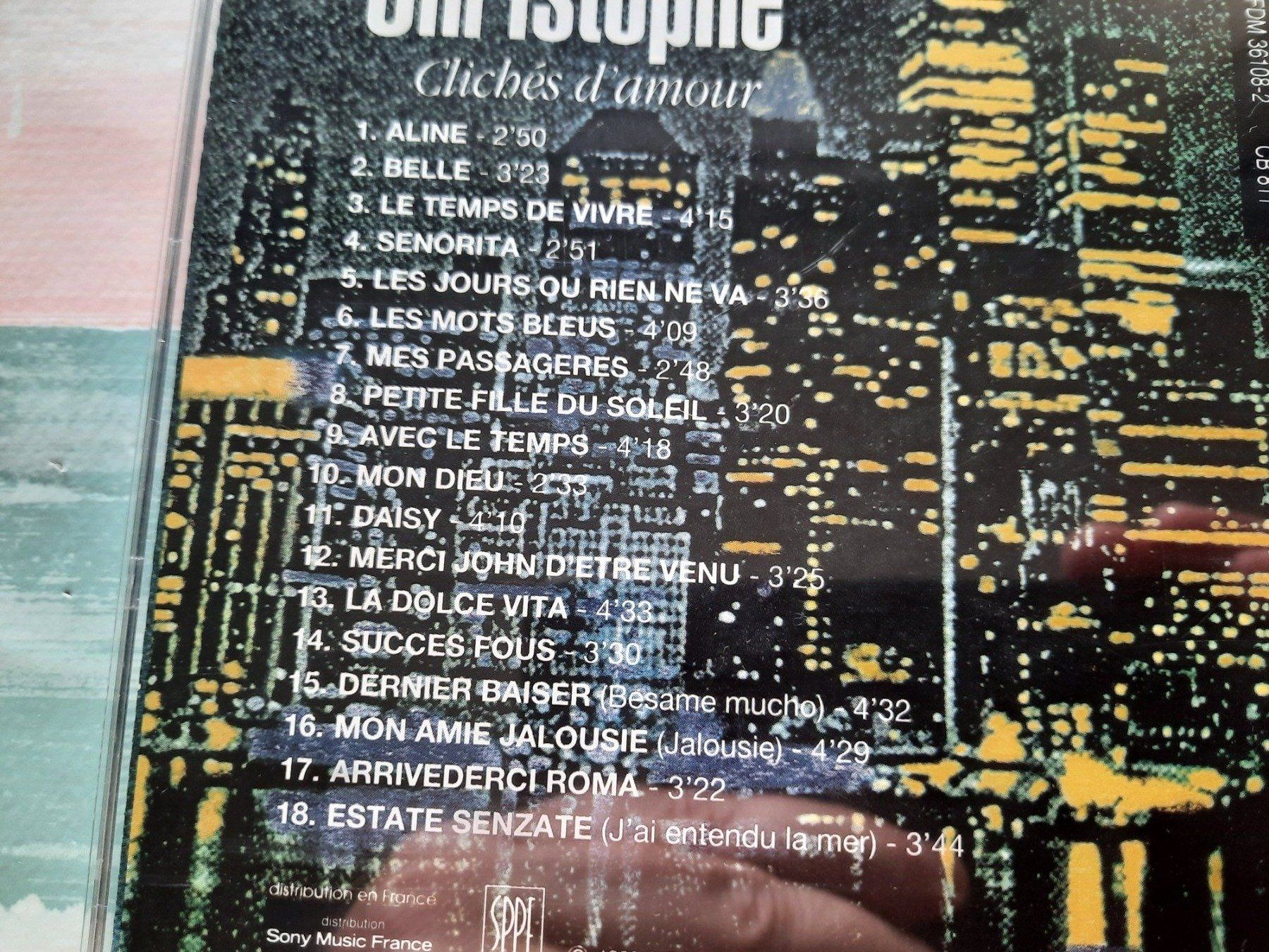 CDs: CD Christophe - Clichés d'amour – Gebraucht aus Pully von bro_n52j 2