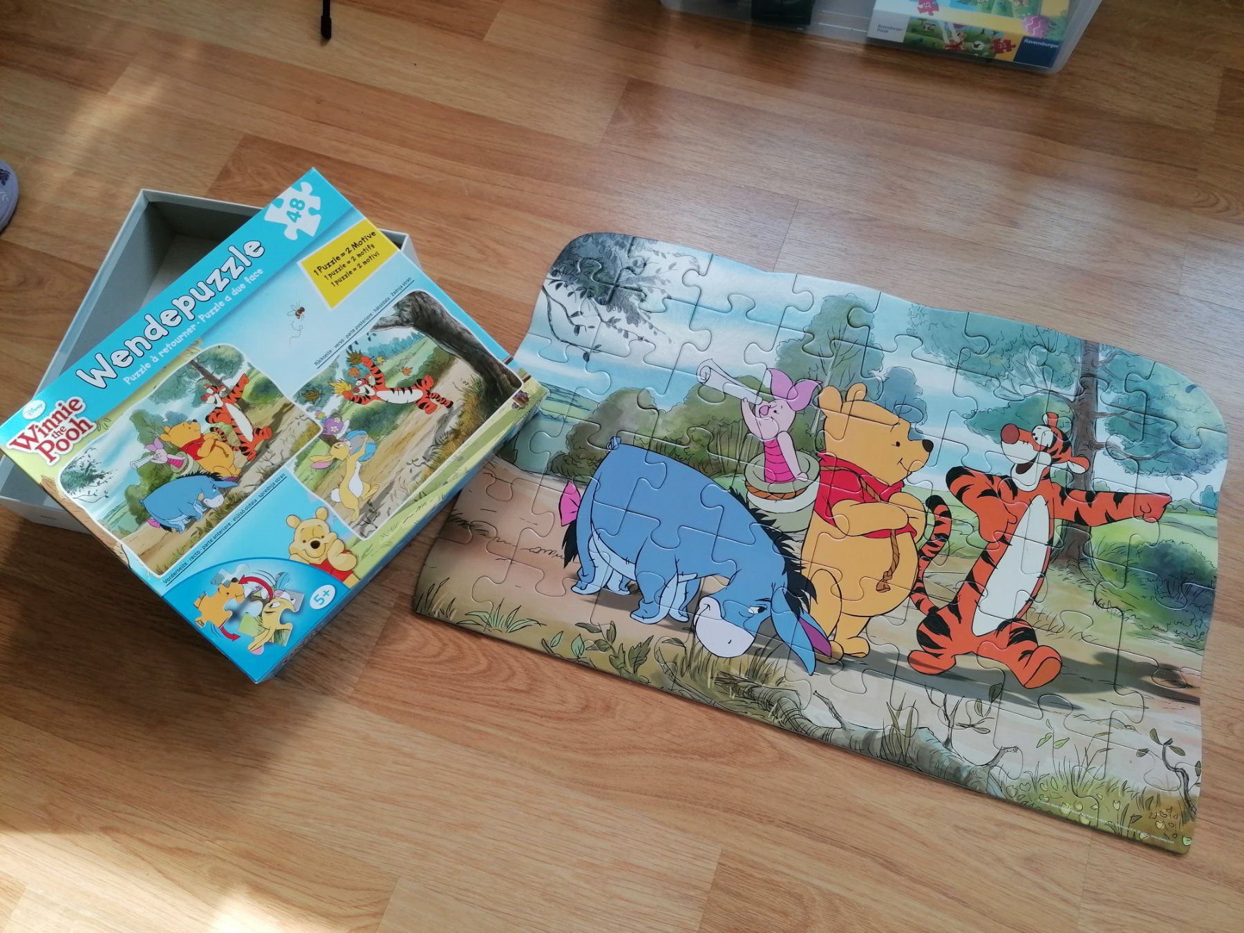 Disney Puzzles: Wende-Puzzle Winnie Pooh – Gebraucht aus Büttikon AG von Amineah