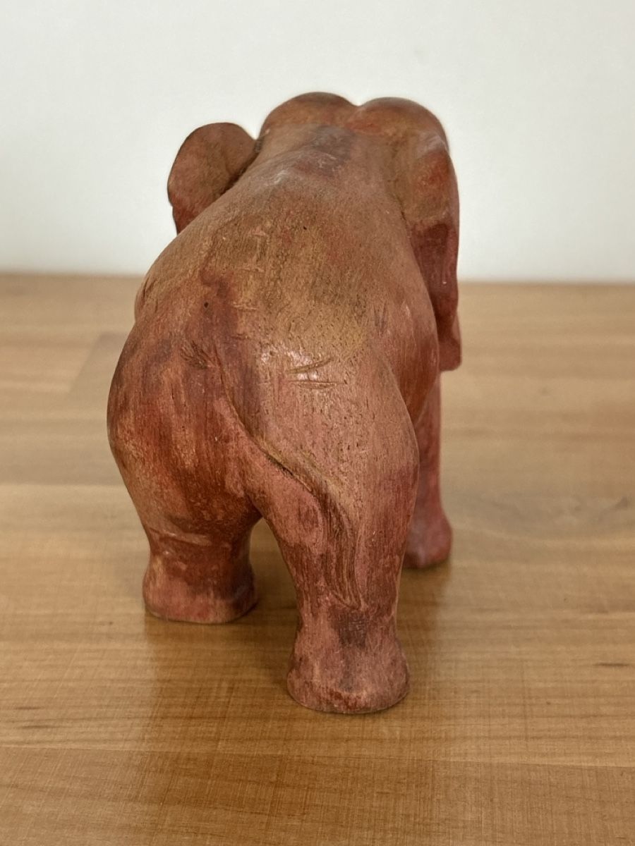 Statuette: Figur aus Holz Elefant – Usato da Rümlang venduto da BoutiqueMonique16 2