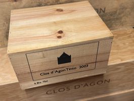 Clos d’Agon Tinto 2003 – Empordà DO – 6 × 75 cl in OHK