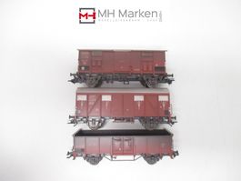 Märklin 47889 3er Set ältere Güterwagen der FS Italien AC H0