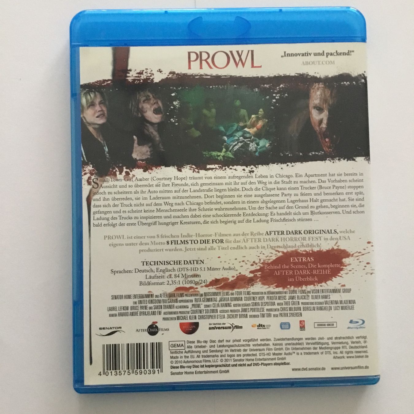 Tutti i DVDs: Prowl Blu Ray Neu Wertig – Nuovo (secondo la descrizione) da Blauen venduto da sternchen66 1