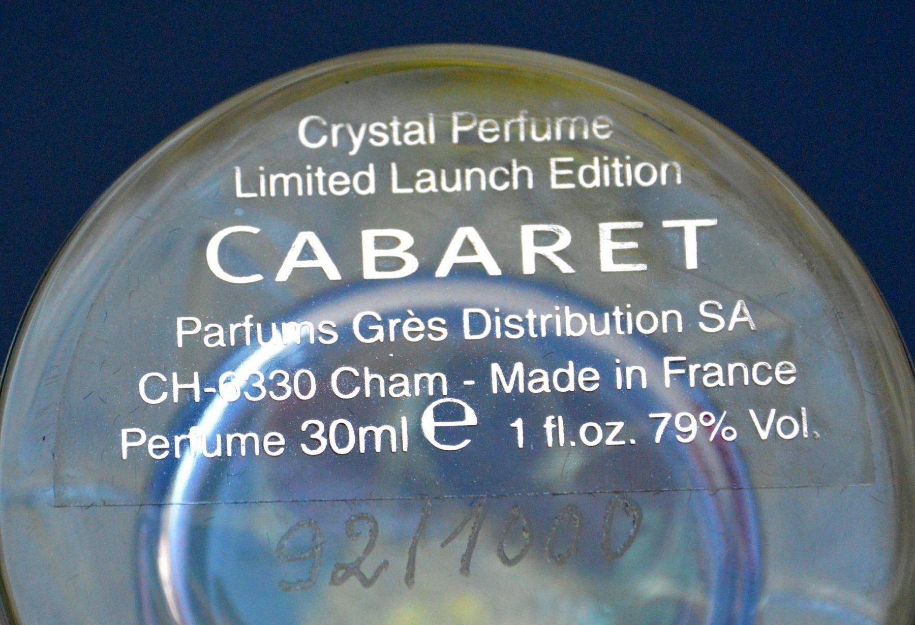 Profumi & Eau de Toilette: EdP Cabaret Grès Crystal Perfume 30 ml Limited E#dition – Nuovo e nell'imballaggio originale da Collonges venduto da arashee 4