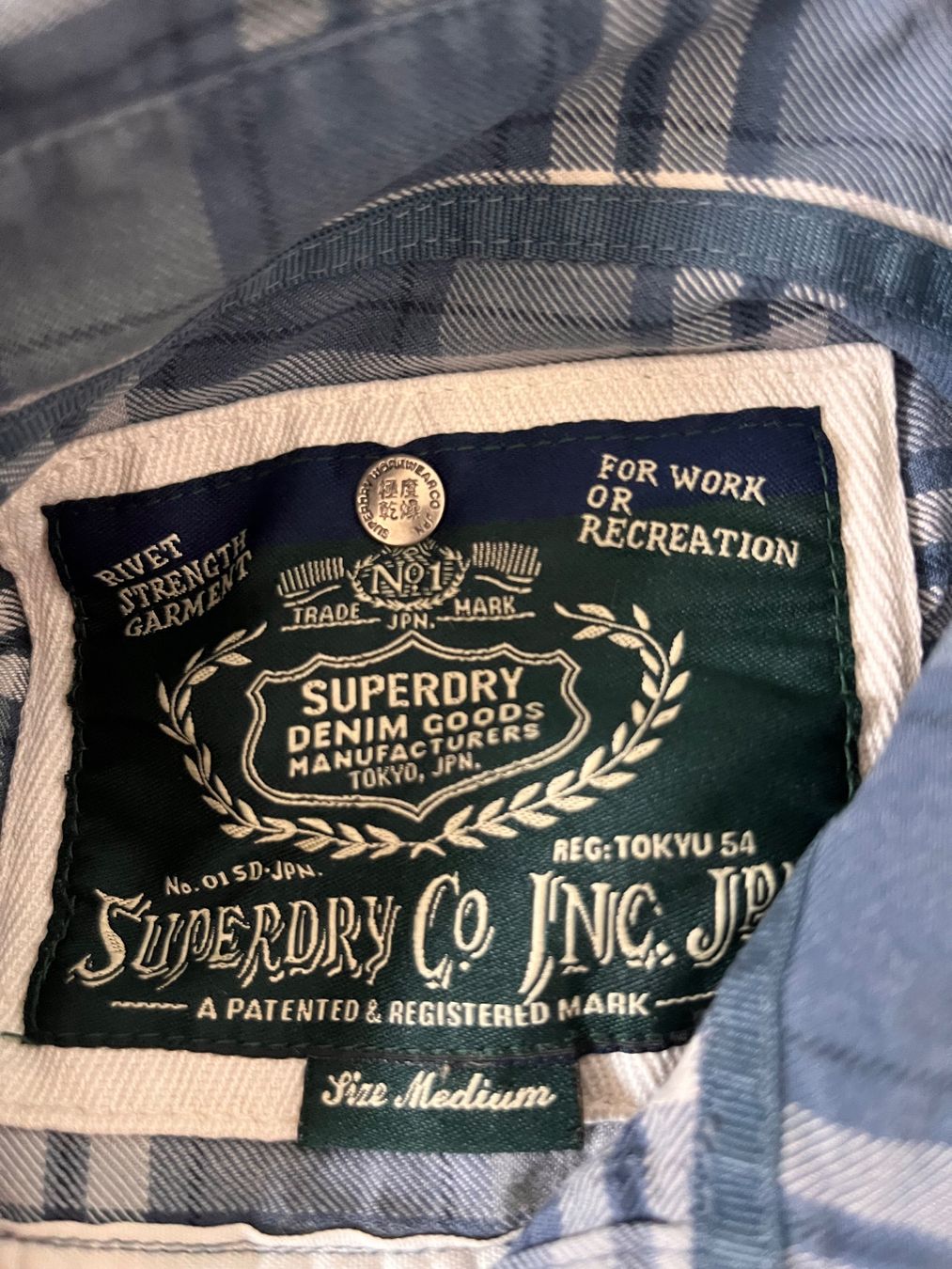 Superdry Blusen: SUPERDRY Bluse kariert – Gebraucht aus Jona von vanessasupermarket20 6