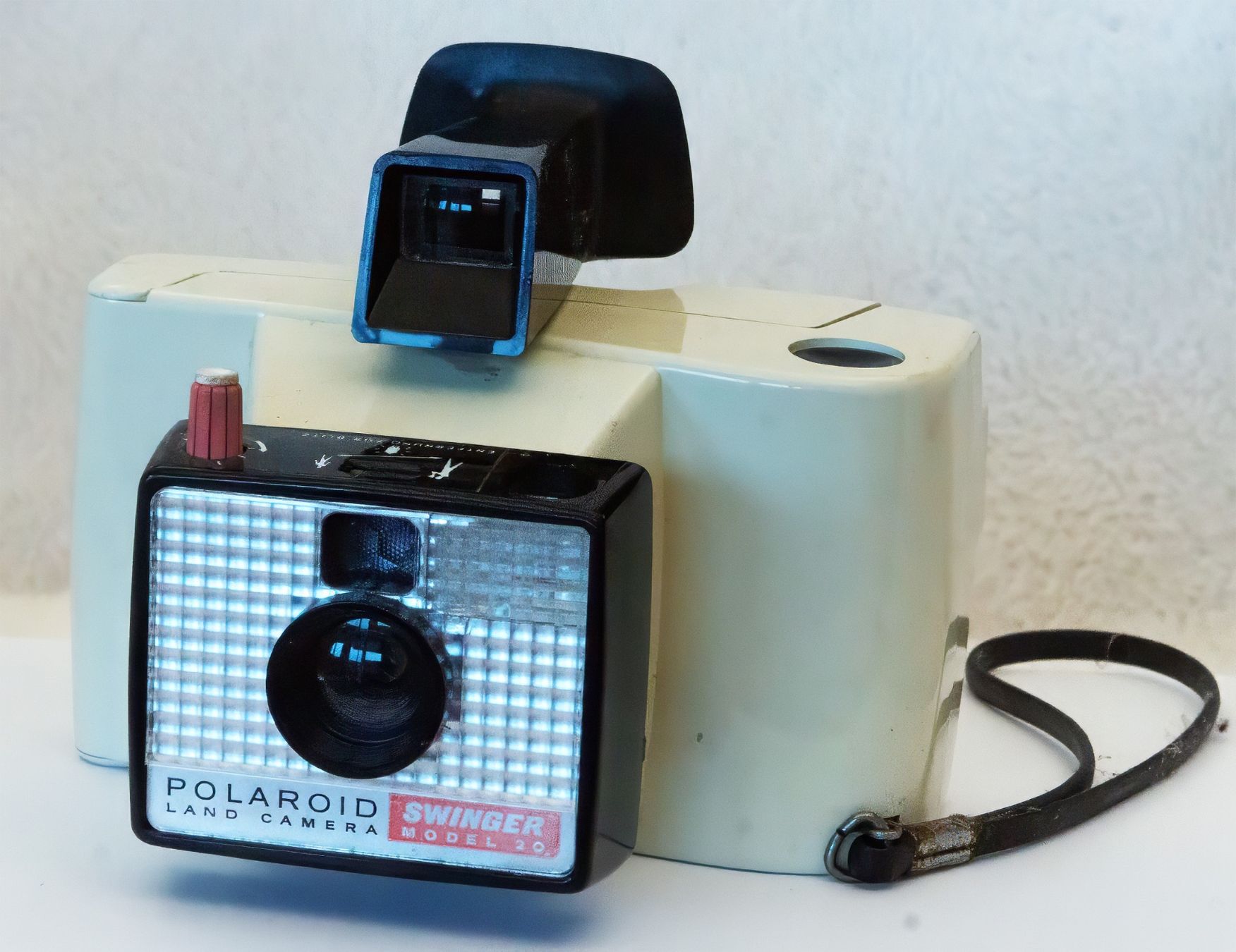 Polaroid Fotocamera: POLAROID LAND CAMERA SWINGER MODEL 20. – Usato da Zürich venduto da phueni