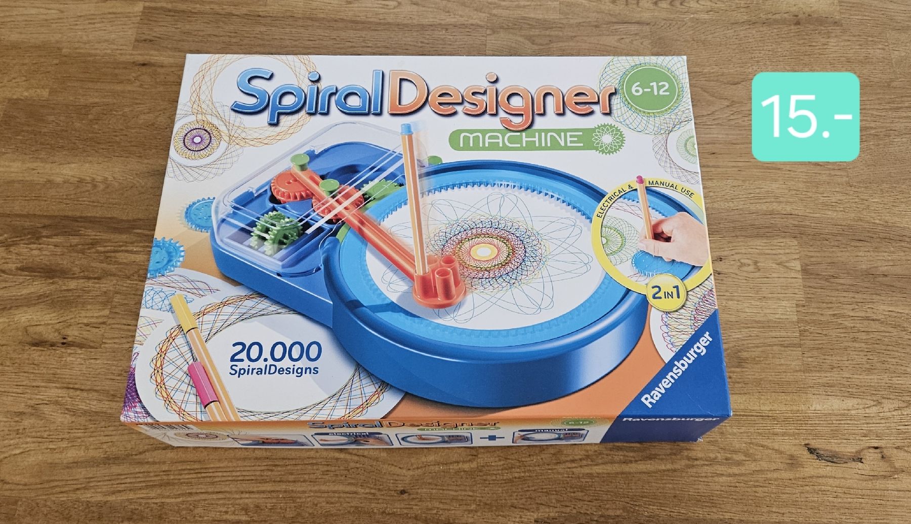 Ravensburger Giochi: Ravensburger Spiral Designer Maschine – Usato da Walchwil venduto da Sandy08