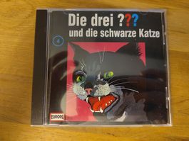 Die drei Fragezeichen Folge 4 "und die schwarze Katze"