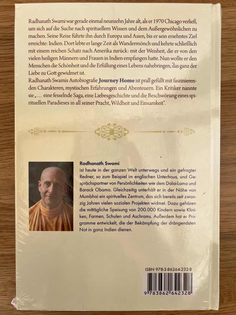 Bücher: Radhanath Swami - Journey Home, Biografie, Neu & OVP – Neu und originalverpackt aus Basel von clembou 1