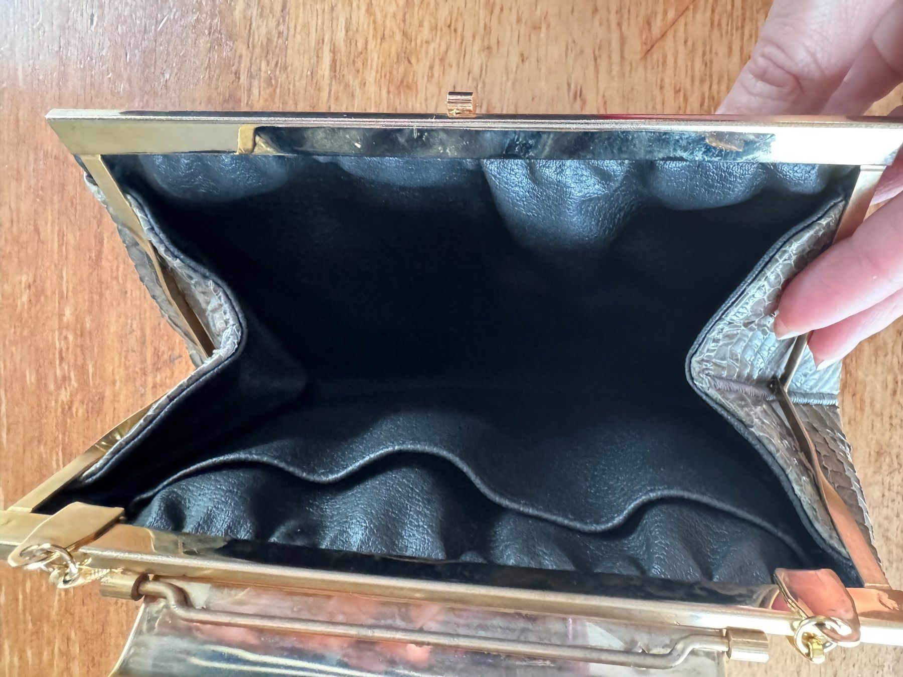 Borse da donna: Vintage-Tasche aus Pythonleder in exzellenter Qualität – Usato da Häuslenen venduto da jur_t65b 5