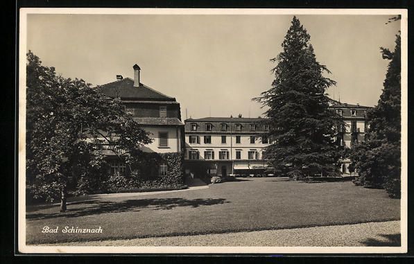 Cartoline postali: AK Bad Schinznach, Haus mit Vorgarten – Usato da Berlin venduto da bartko-reher