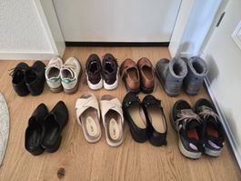 9 Shoe Pairs size 37 -Unique Opportunity-