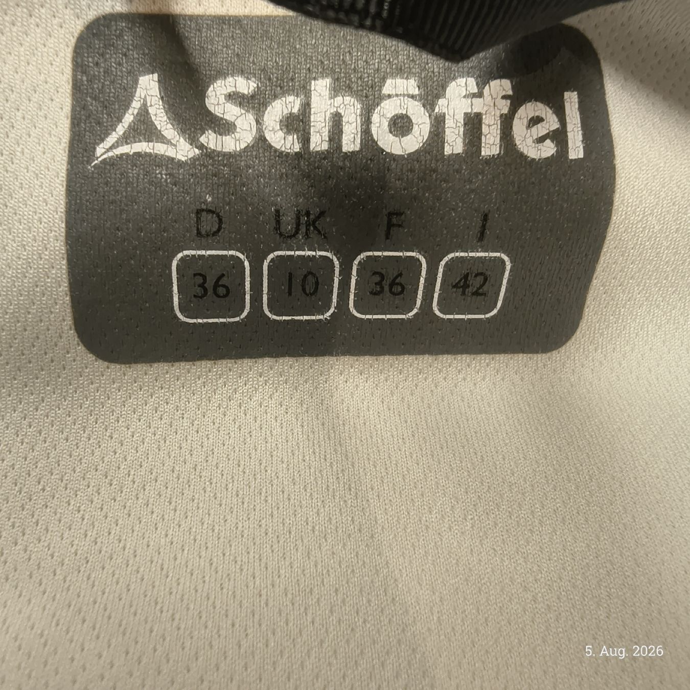 Schoeffel Giacche: Schöffel Softshell Jacke weiss Grösse S – Usato da Emmetten venduto da SecondhandSiska 4