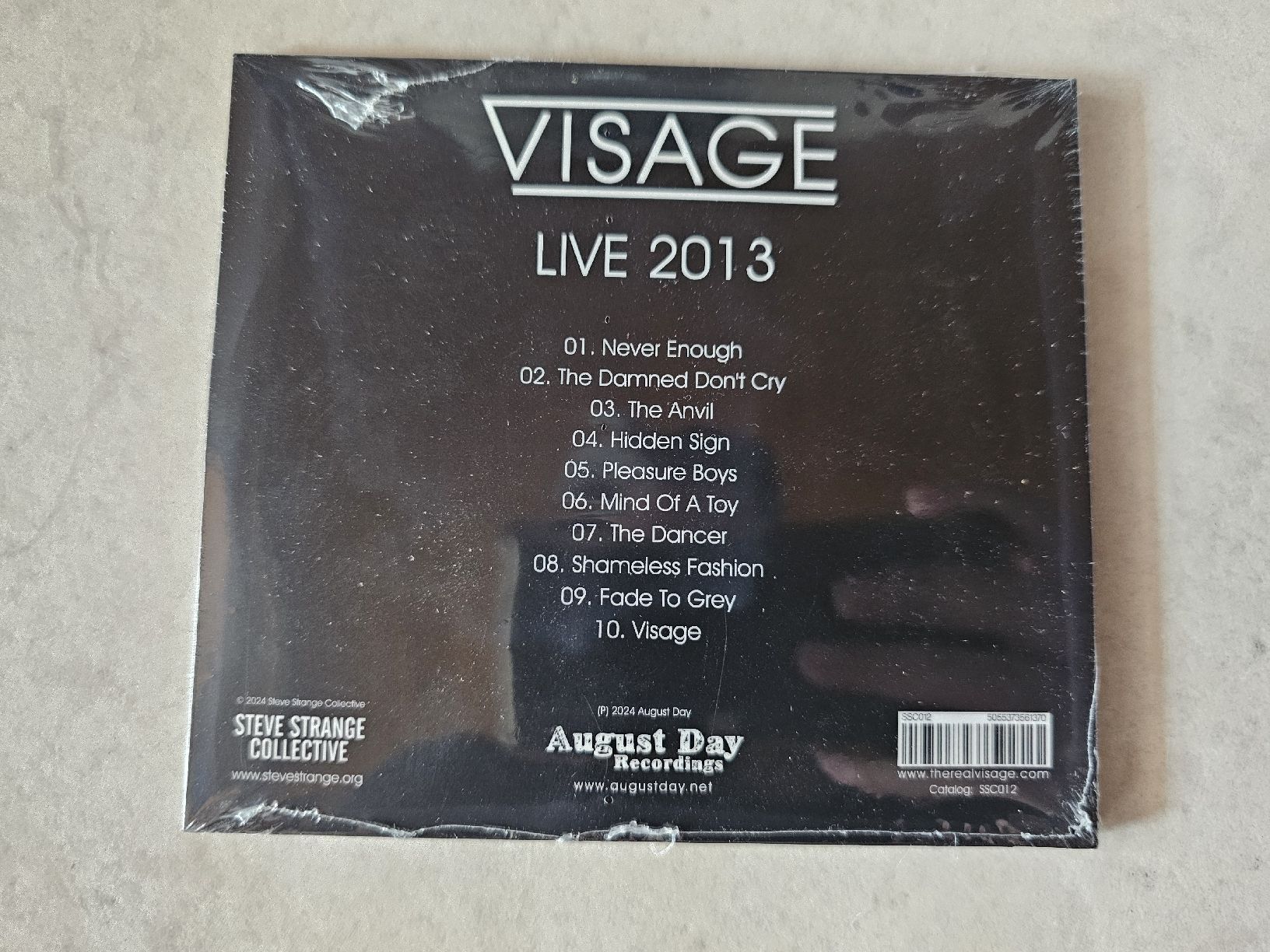 CD: Visage  -  Live 2013  /  Fabrikneu – Nuovo e nell'imballaggio originale da Schneisingen venduto da backstore24 1