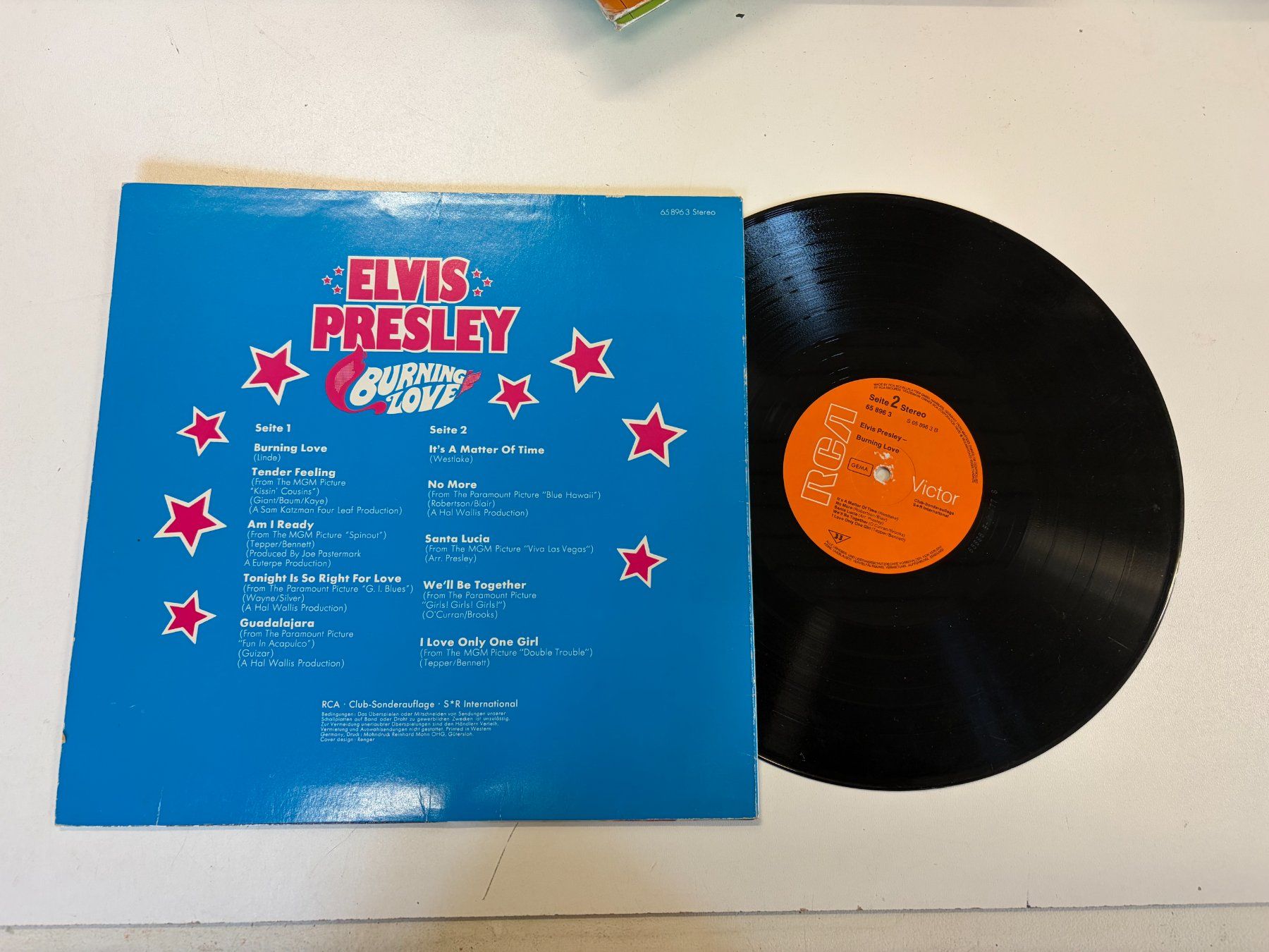 Schallplatten: LP Elvis Burning Love – Gebraucht aus Fislisbach von Zicke1958 1