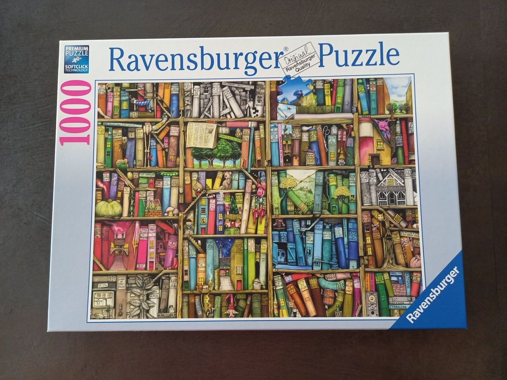 Puzzle Anatolian 1000 Pezzi – Biblioteca – Cartone Premium Con Superficie Anti-riflesso