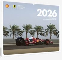 Kalender 2026 Shell Ferrari Rennwagen neu