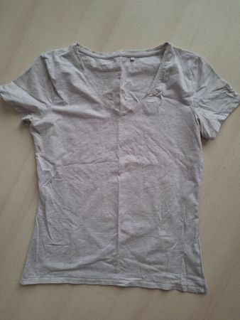 C&A The Basics T-Shirt, Grösse M, Beige