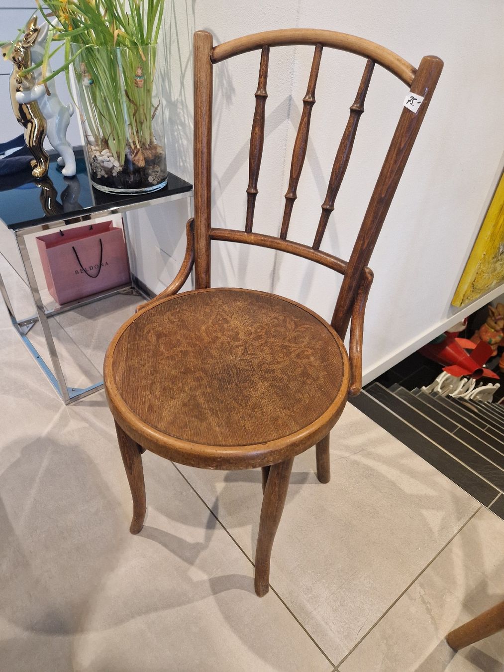 Thonet Stühle: Antiker Thonet Stuhl, Bugholz, Vintage Design Klassiker – Gebraucht aus Mörigen von Clio111 5