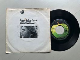JOHN LENNON BEATLES YOKO ONO tolle Single Power to the peopl