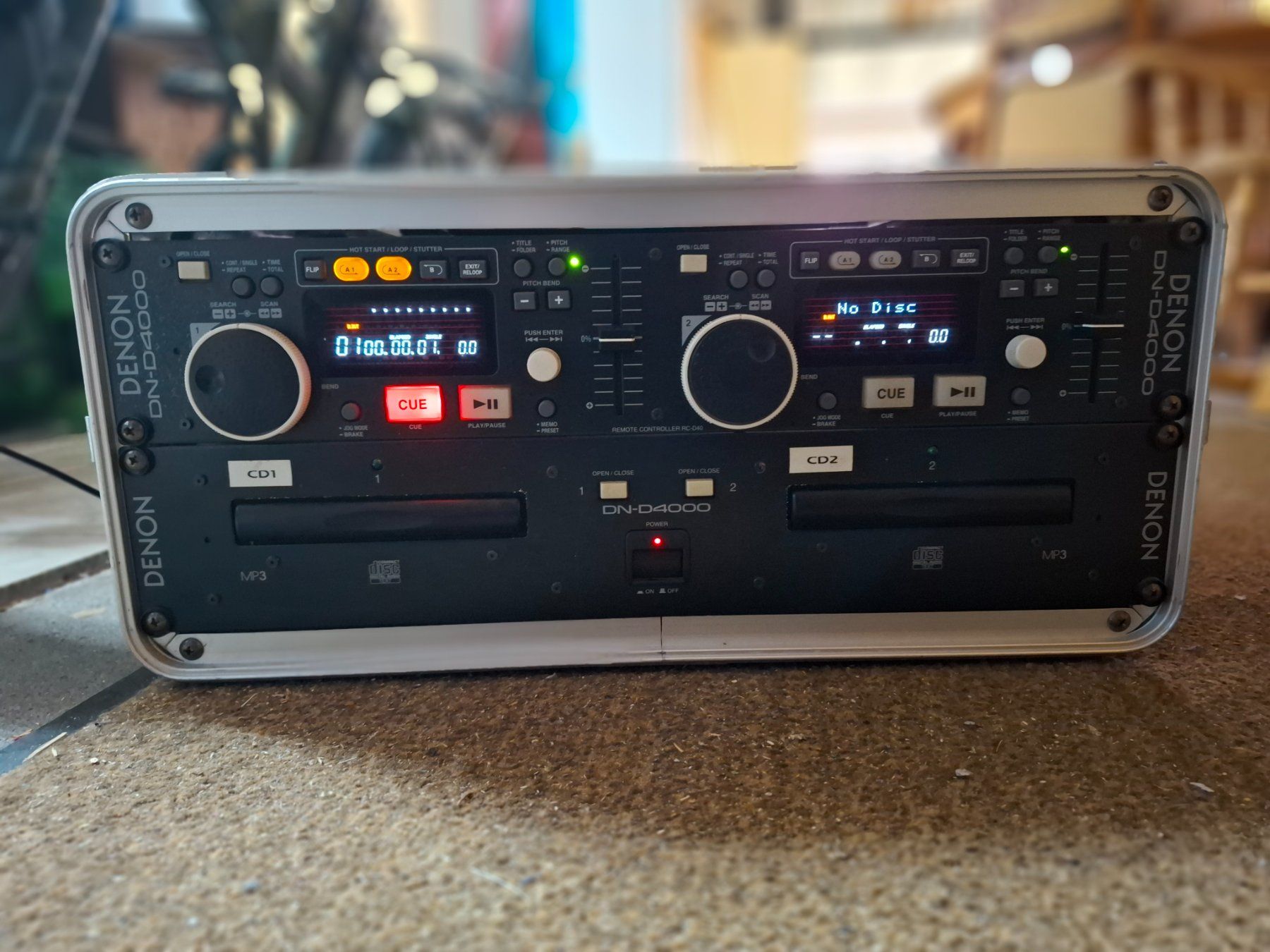 Lettore multimediale & Streamer: Denon DN-D4000 Double Lecteur CD/MP3 en flightcase – Usato da La Tour-de-Trême venduto da vin_9fk2 2