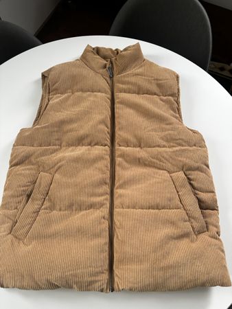 Gilet matelassé marron taille L bon état