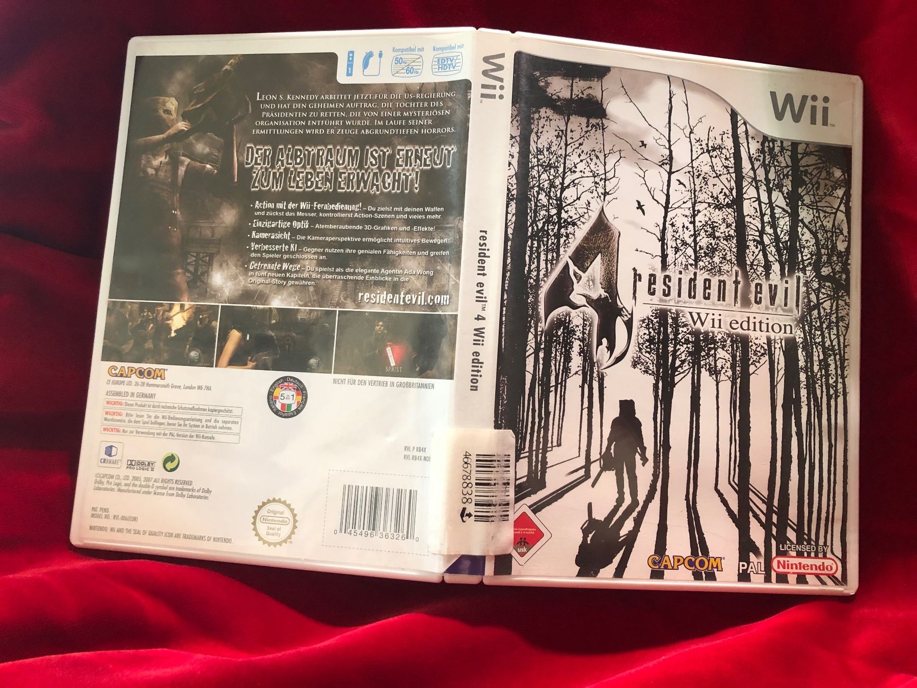 Capcom Giochi: NINTENDO Wii Spiel - Resident Evil 4 - 5 Sprache – Usato da St-Aubin FR venduto da Tiweety 3