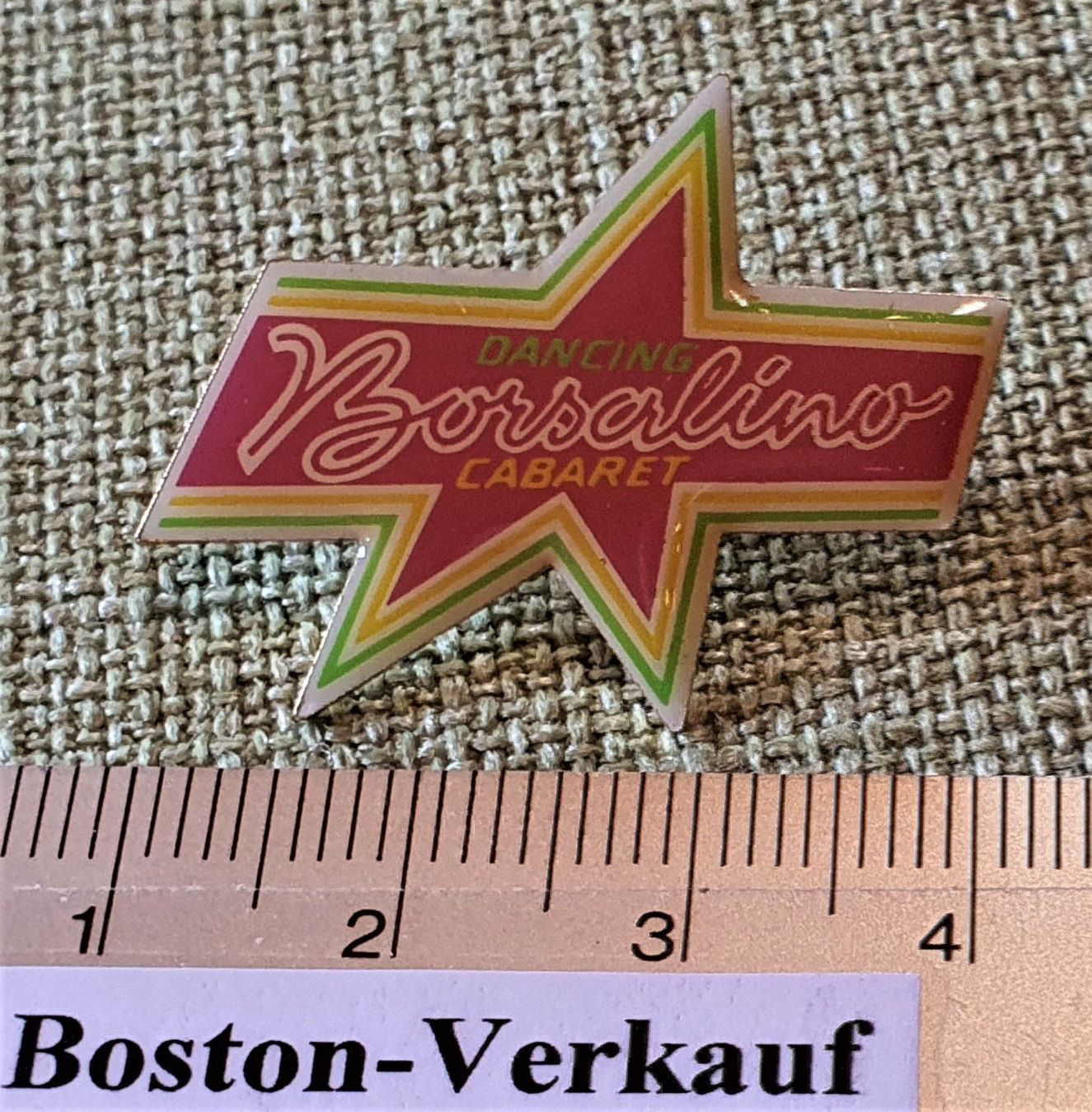 PC: E040 - Pin Dancing Cabaret Borsalino – Usato da Reinach BL venduto da Boston-Verkauf 1