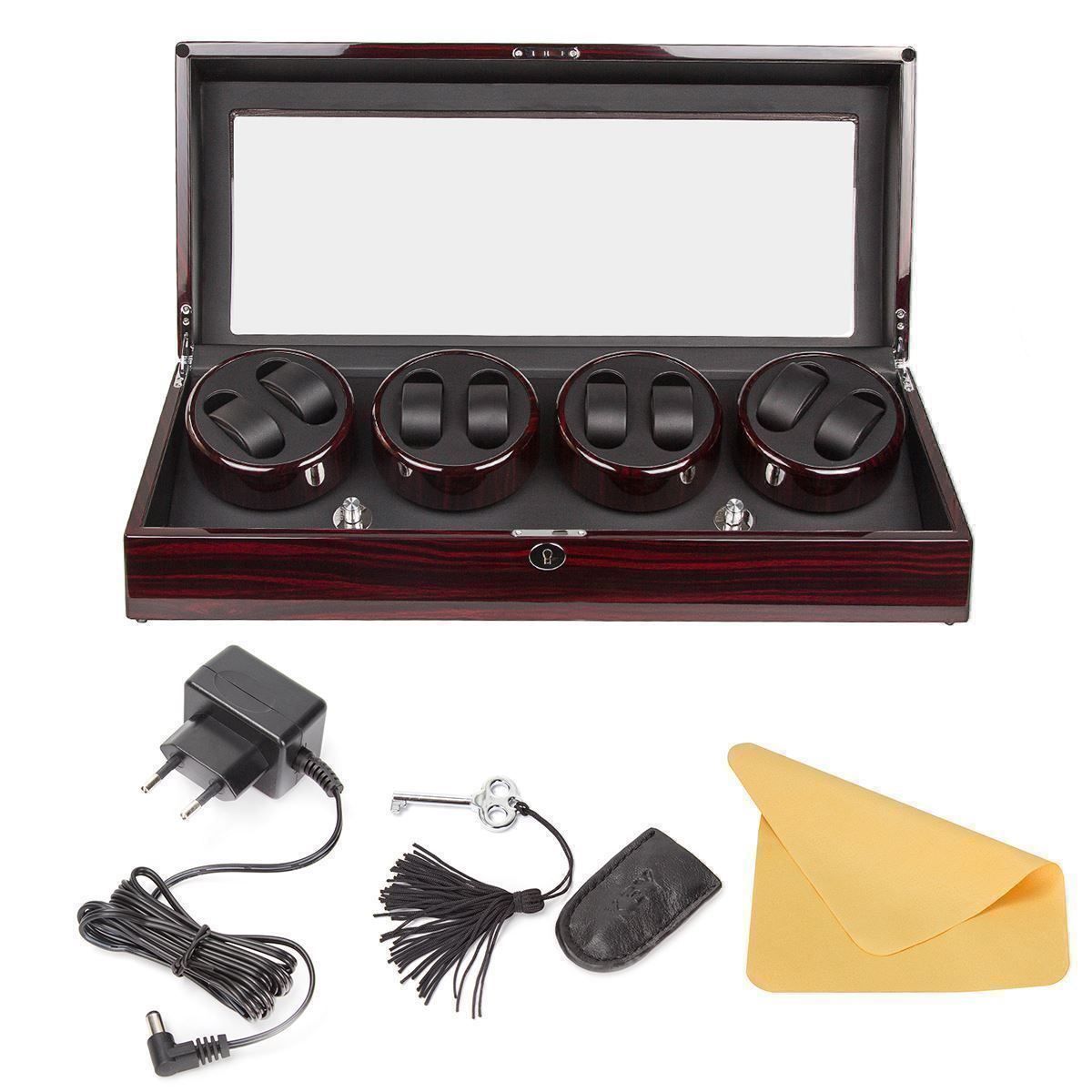 Uhrenboxen: Uhrenbeweger Uhrenvitrine 8+9 Uhren box – Neu (gemäss Beschreibung) aus Thun von Newnewshop 8