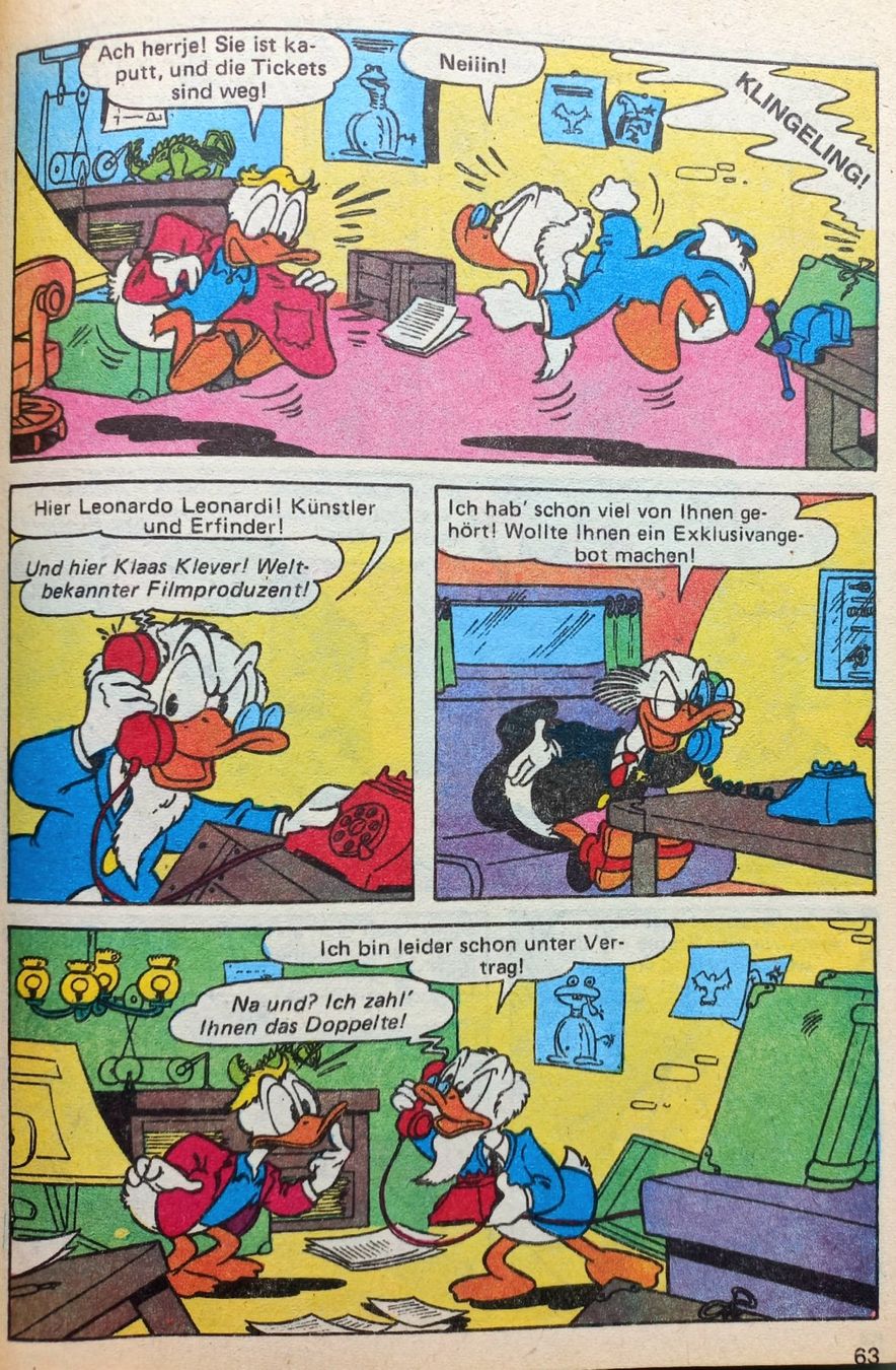 Fumetti: Comic - LTB 123 - Onkel Dagobert lebe hoch! – Usato da Niederuzwil venduto da lubimaja 3