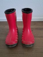 Bottes de pluie fourrées rouges taille 32