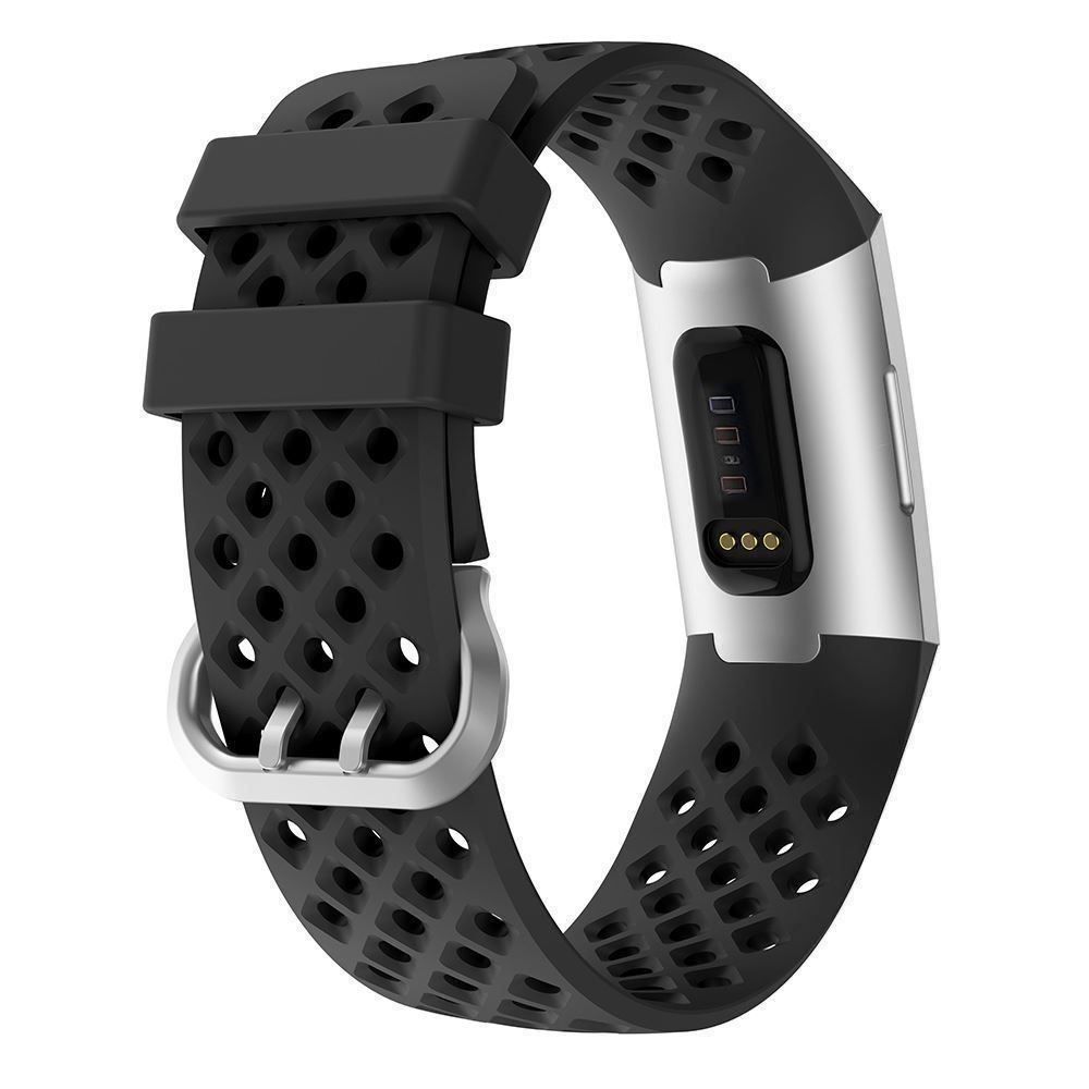 Hometrainer: Silikon Armband Fitbit Charge 3 Grösse L – Neu und originalverpackt aus Zürich von Watch-247 1