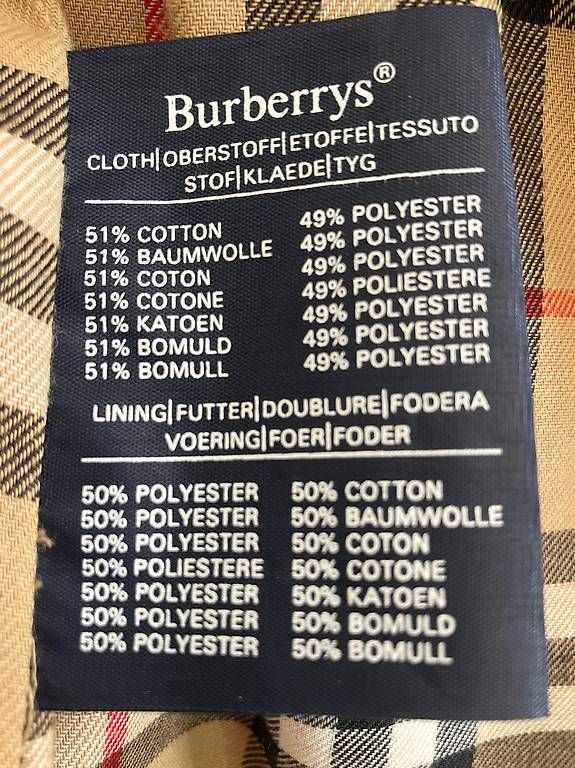 Cappotti: Burberrys Trenchcoat, homme – Usato da Plan-les-Ouates venduto da Burdi 2