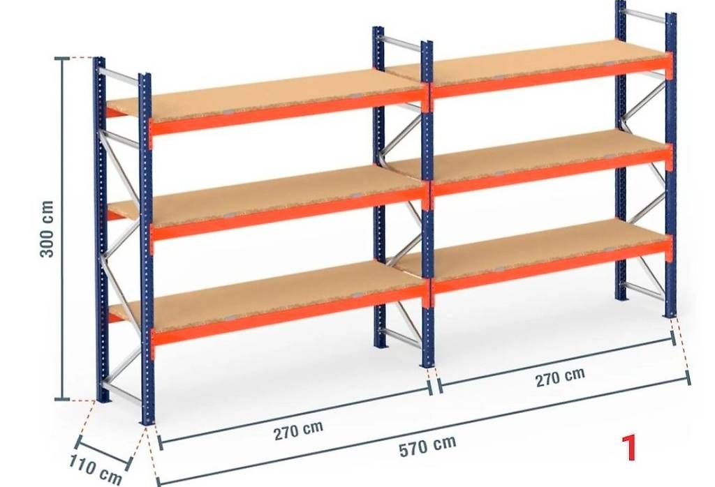 Regale: Étagère à palettes 570cm – Gebraucht aus Ecublens FR von vdougoud 4