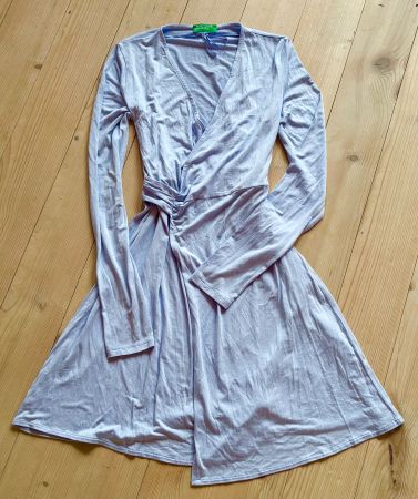 Kleid /Wickelkleid United Colors of Benetton,fliessend,Gr.S