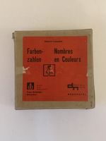 Cuisenaire bois vintage nombres couleurs Suisse lot