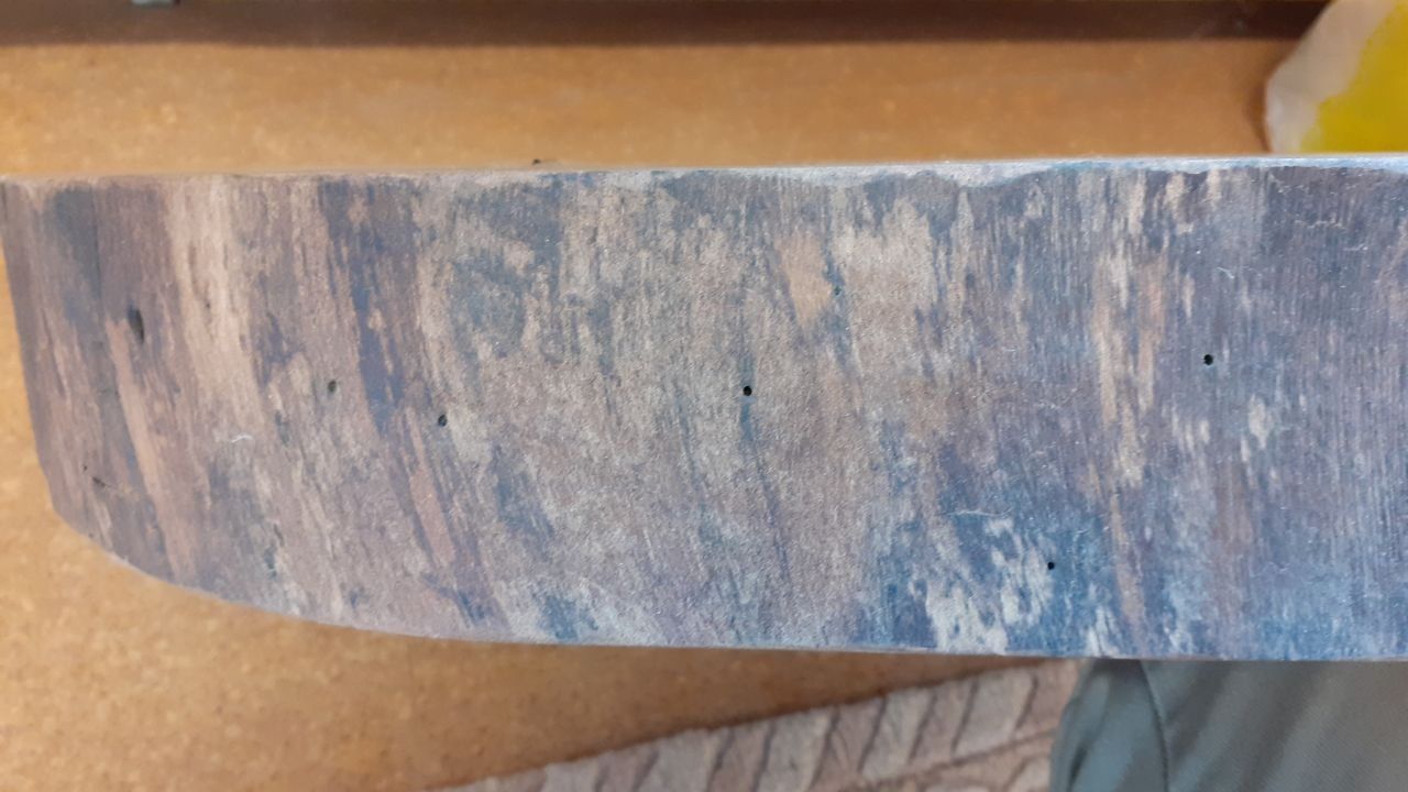 Articoli in legno: Baumscheibe Ulme gedämpft geölt – Nuovo (secondo la descrizione) da Jona venduto da Josefdobler 2