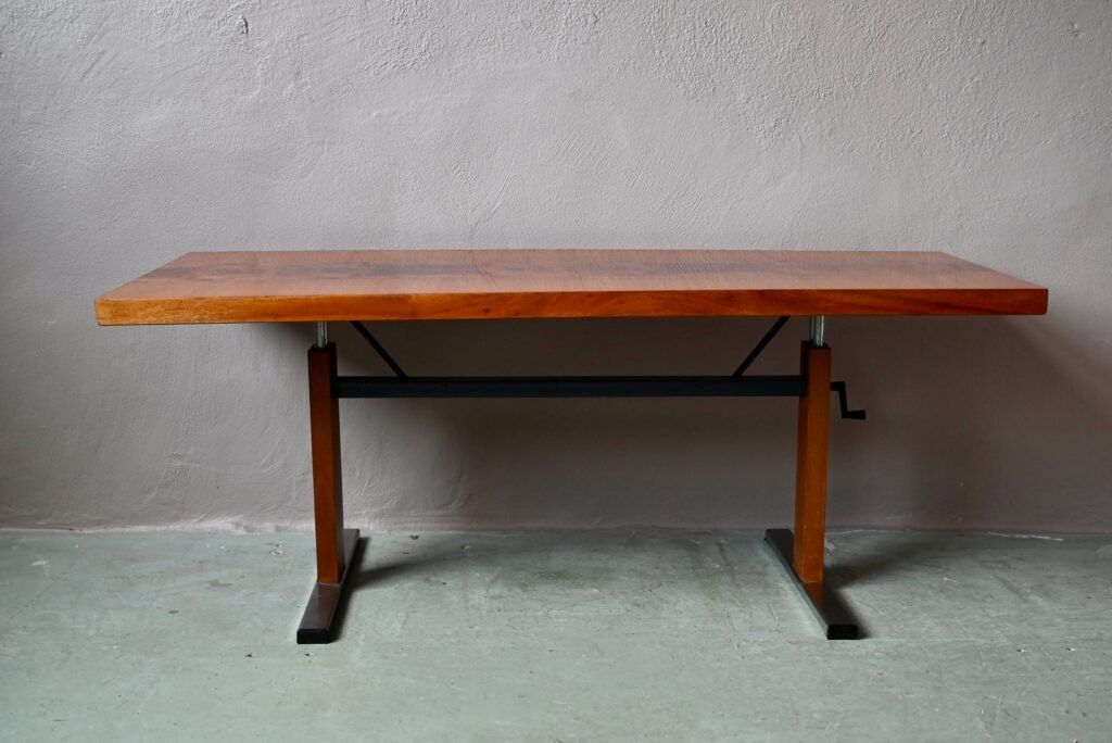 Tische: Table basse rectangulaire monte et baisse vintage scandinave – Gebraucht aus COLMAR von Sophiebellelurette 8