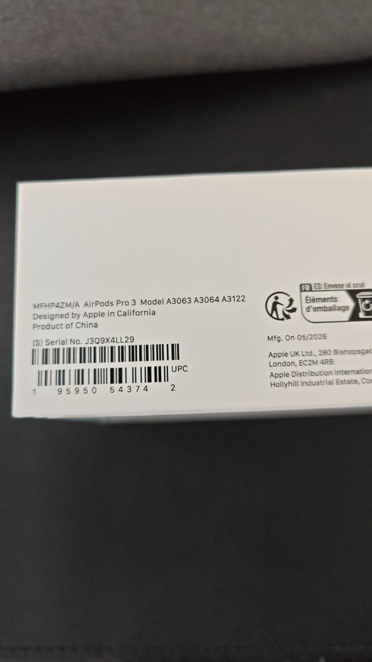 Apple Casques audio: Air Pods 3 Pro – Neuf avec emballage d'origine à Bern par charliesheen 2
