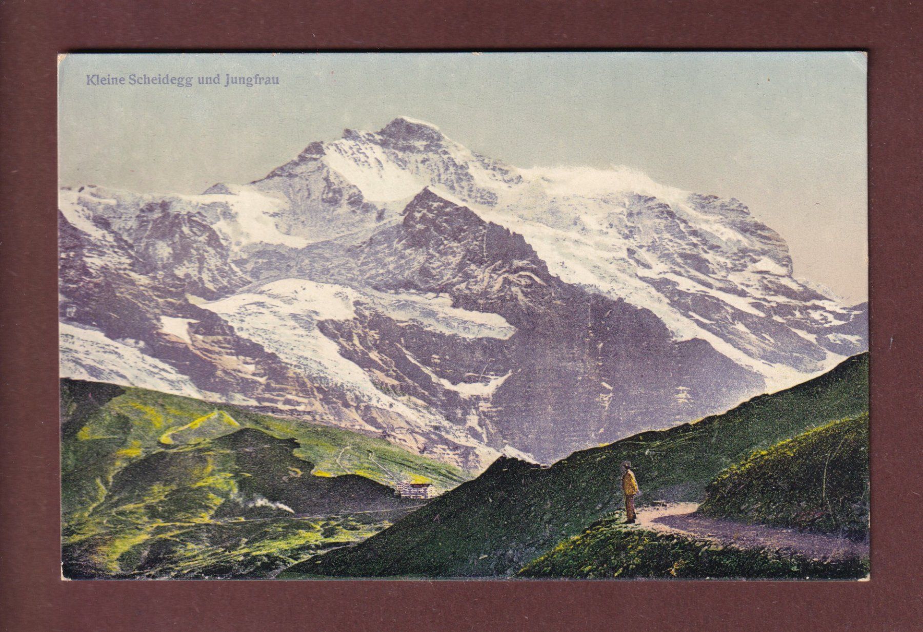Cartoline postali: KLEINE SCHEIDEGG - Jungfrau – Usato da Pully venduto da nicecards-shop
