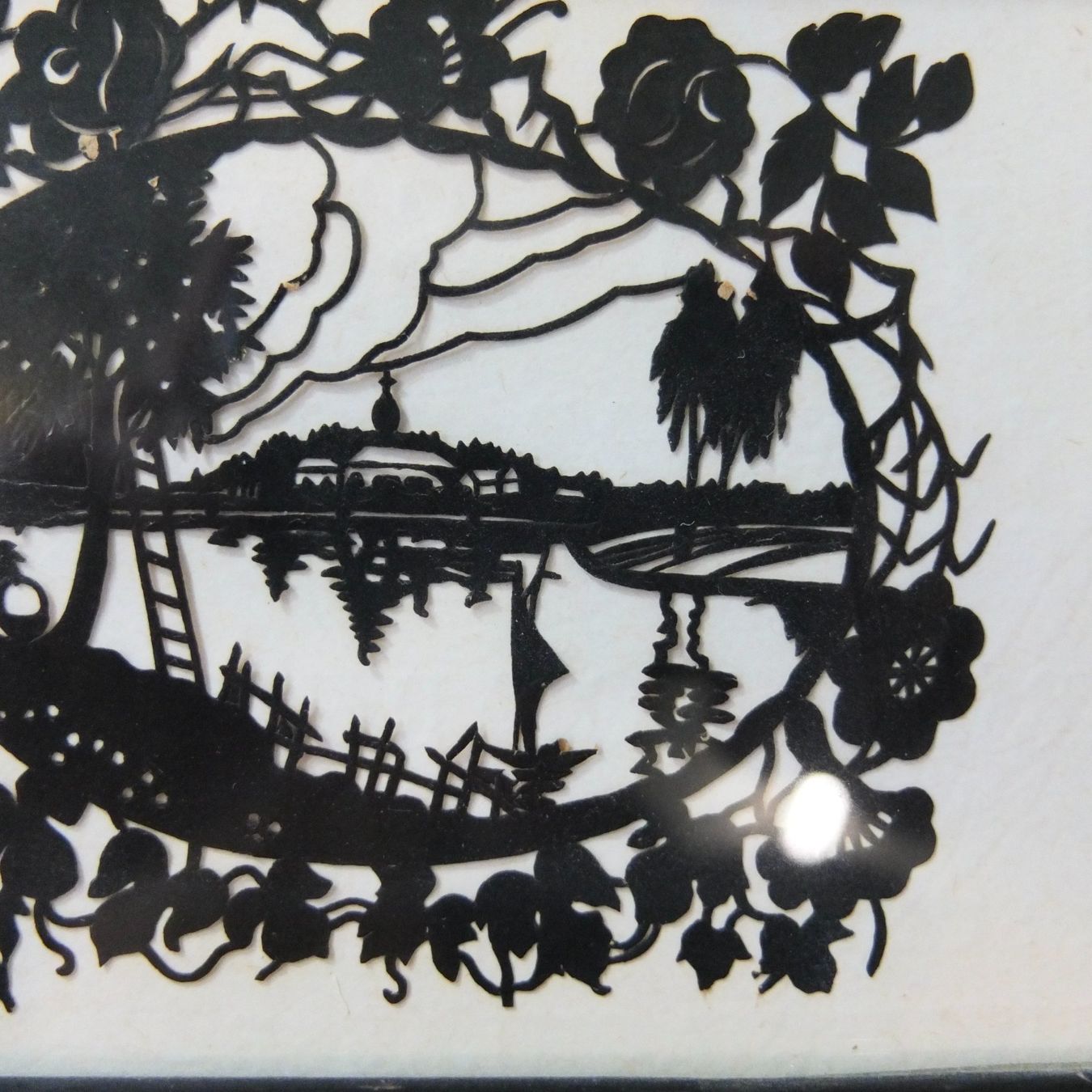 Grafiken & Lithographien: Alter Scherenschnitt – Gebraucht aus Basel von Brocki-auf-dem-Wolf 2