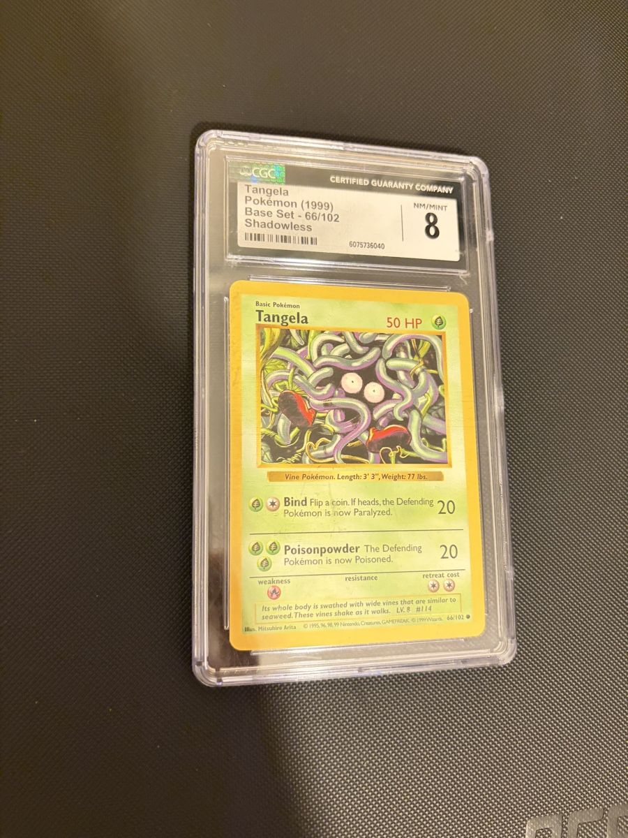 Pokémon Sammelbilder & Trading cards: Tangela Shadowless CGC 8 ab 1.- CHF – Neu und originalverpackt aus Cham von genti147