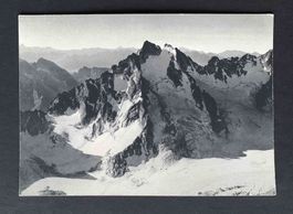 AK Monte Zocca Bergell GR Phot Swissair W Mittelholzer