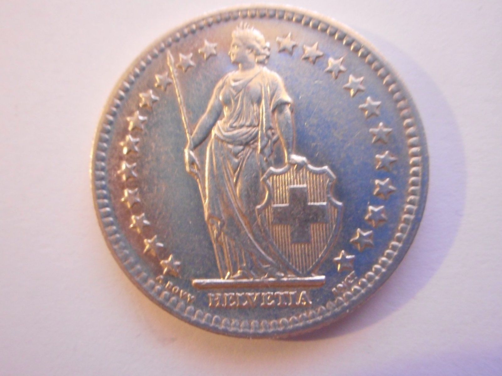 Tutti le monete: 2 Fr. 1944 silber – Usato da Kriegstetten venduto da pizlad2010 2