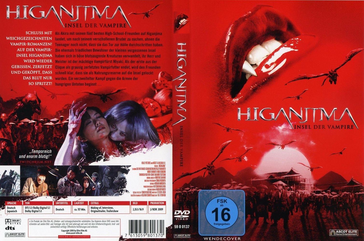 Tutti i DVDs: Higanjima - Insel der Vampire DVD **** TWINT **** – Usato da Spreitenbach venduto da SwissTradeMan 4